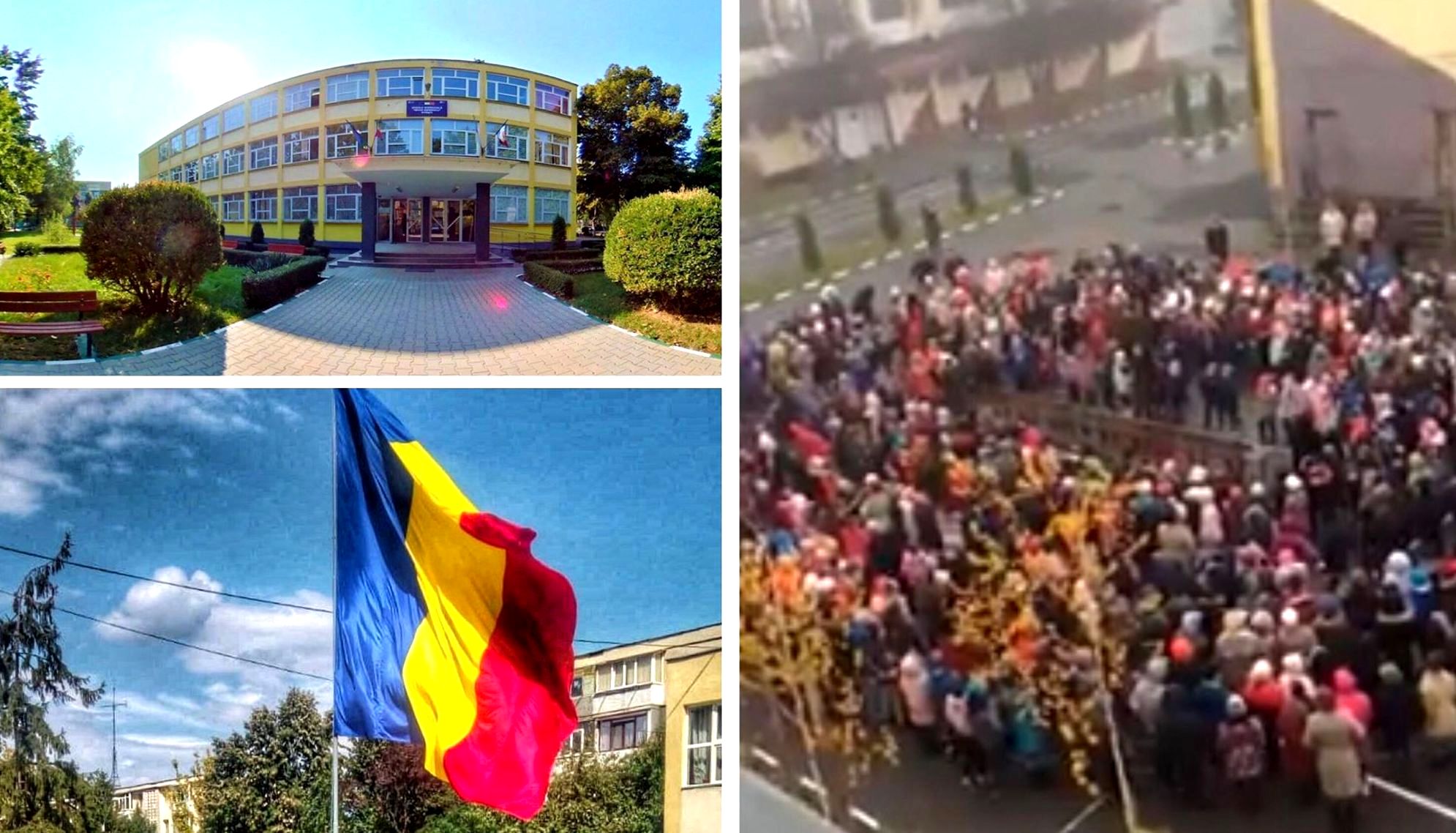 (VIDEO) SUTE DE COPII DE LA O ȘCOALĂ DIN PITEȘTI CÂNTĂ "TRECEȚI BATALIOANE ROMÂNE CARPAȚII!"